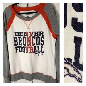 Women Denver Broncos Fan Apparel Sweatshirt NFL XL